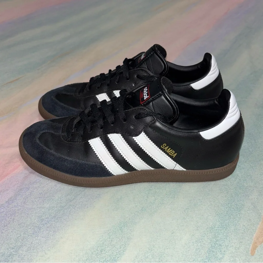 Adidas Samba Sneakers Black White shoes men’s 7 / women’s 8